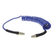 ATP TT-14-20-NB-RS Coiled Air Hose,1/4" ID x 16 ft. 55AP86