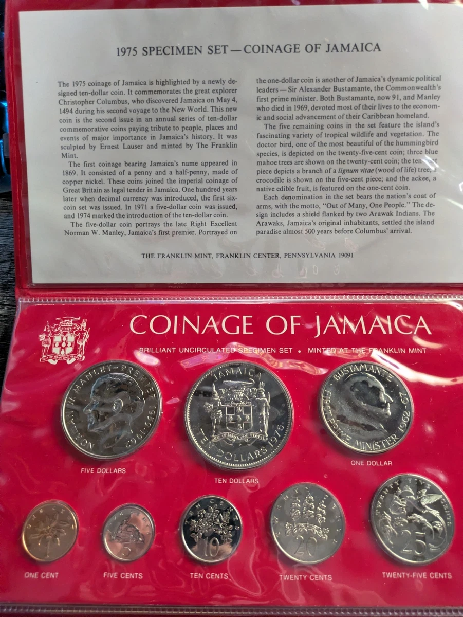 未经认证1975 牙买加硬币| eBay