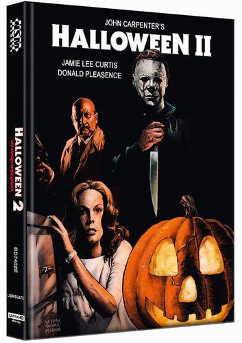 "HALLOWEEN II" - Horror Slasher Kult - ltd 4K UHD + BLU RAY MEDIABOOK Cover E