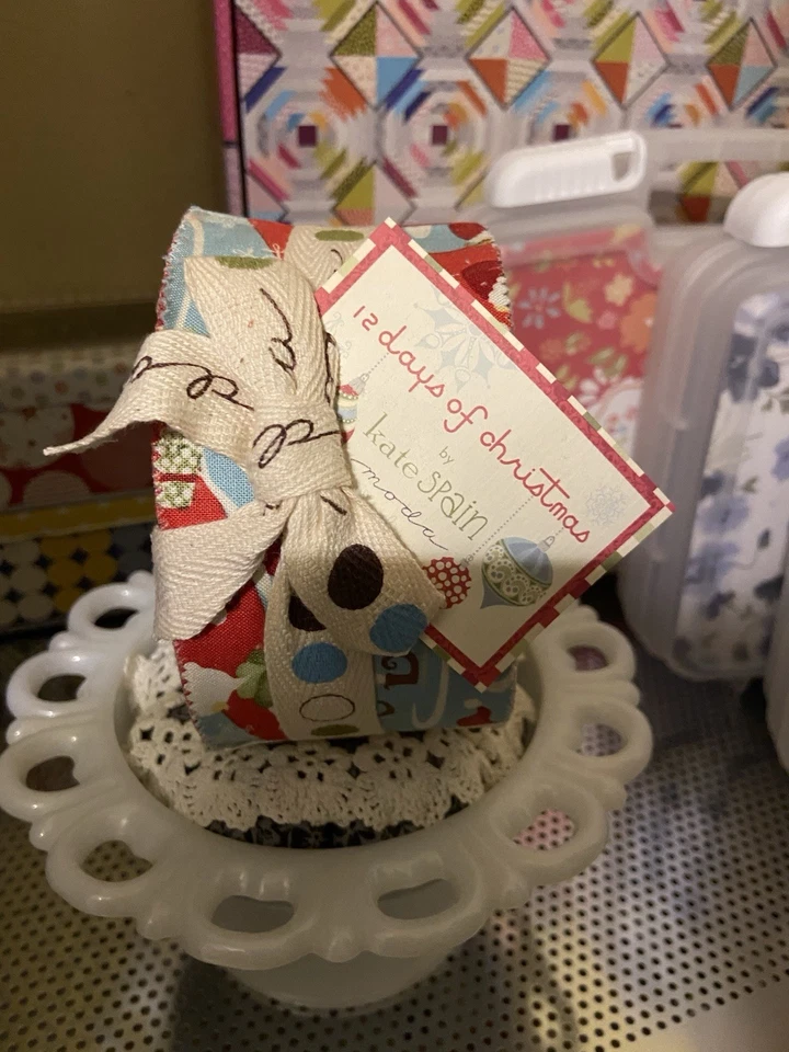 12 Day Of Christmas By Kate Spain For Moda. Hard To Find OOP Jelly Roll - Image 2 of 3