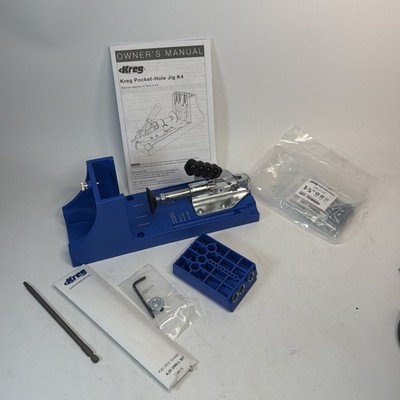 Kreg K4 Pocket-Hole Jig K4 Kreg K4 647096800475 Missing Vacuum Port