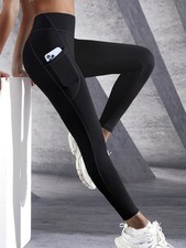 Women's High Waist Yoga Leggings with Two Side Pockets Sports Legging Pants