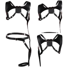 RE4 Queen Ada Wong Harness Shoulder Holster Harness Gun Bag Halloween Cosplay