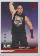 2024 Upper Deck AEW All Elite Wrestling Exclusives 20/100 Matt Hardy #13 18dh
