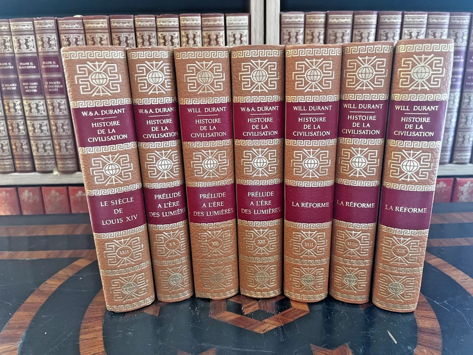 Livres collections histoire de la civilisation 7 tomes W et A Durant 1960 - Photo 4/4