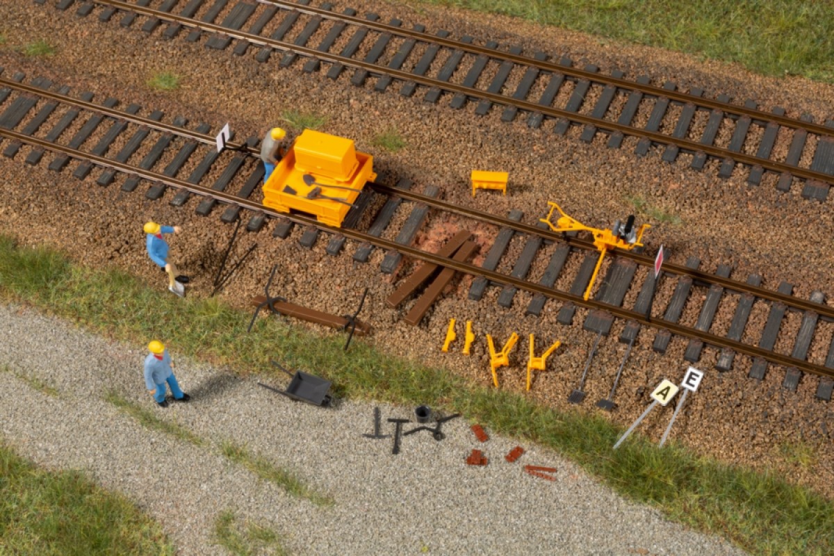 Auhagen 41670 Spur H0 - Gleisbau - Set NEU und OVP