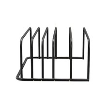 Multi-Purpose Kitchen Organizer Stand Steel Rack Pots Pans Cutting Boards Holder