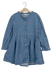 Jonas Nielsen Mädchen Jeanskleid Gr. 129 Blau Casual