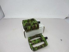 NEW Alienation Effects Camo Flat/Platform Bike Bicycle Cycling Pedals 9/16" BMX