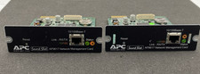 LOT OF 2 APC Smart Slot AP9617 Network Management Card 10/100Base-T