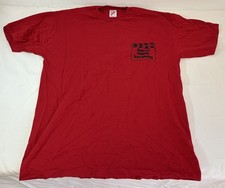 1993 SUPER MARIO BROS LOCATION CREW T-SHIRT ~ Size L ~ red