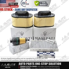 Genuine Oil & Air & AC Filters for Maserati V6 Gas Ghibli Quattroporte & Levante