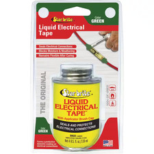 Liquid Electrical Tape Green Waterproof Sealant 4oz Wire Terminal Repair