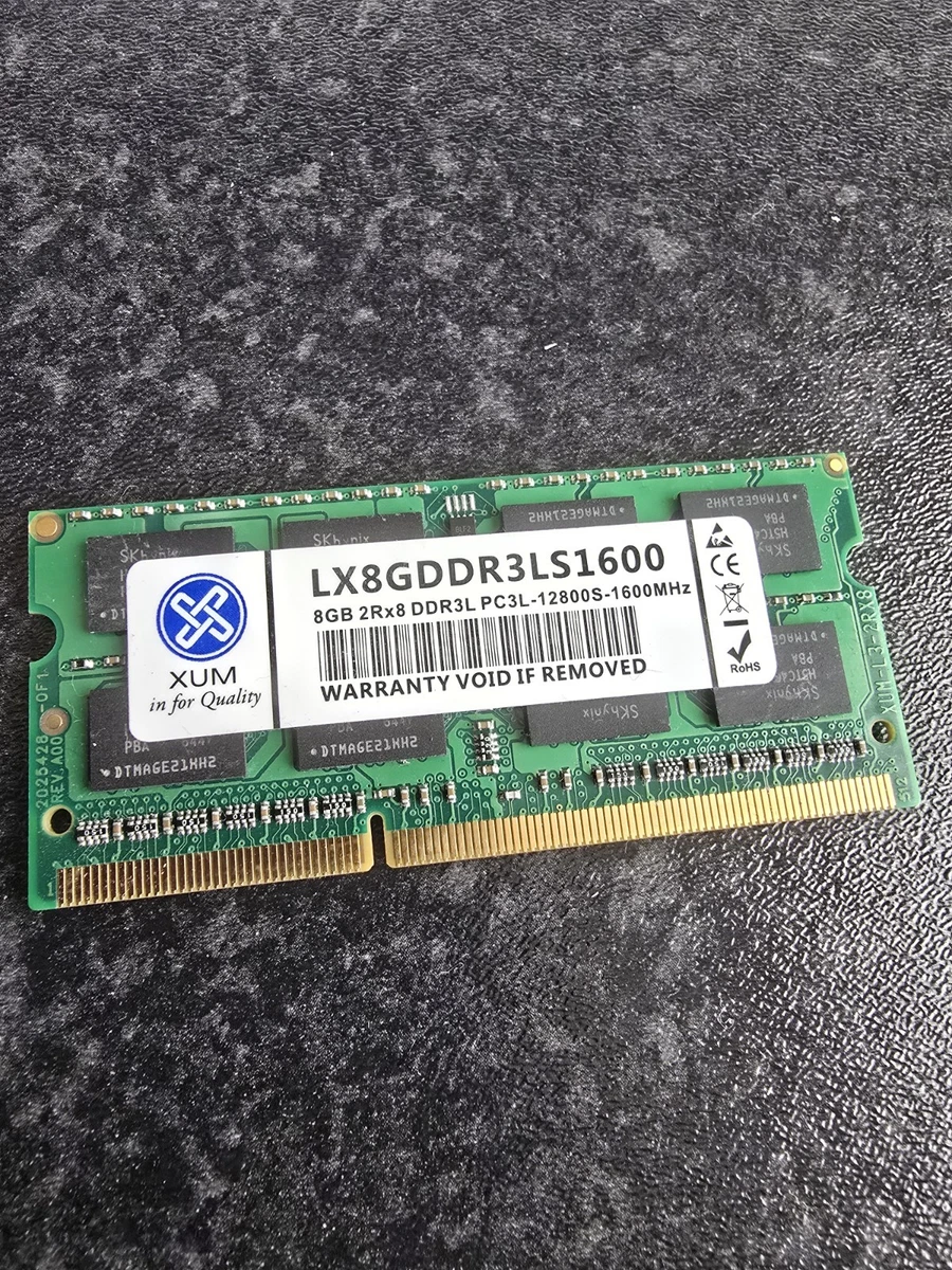 Kit Mémoire RAM A-Tech 16 Go (2 X 8 Go) DDR3L-1600 MHz PC3L-12800 - Sans ECC - Basse Tension (1.35V) - Neuf