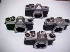 4 Pentax K1000 bodies for parts or repair bx 1
