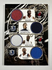 2007 Topps Luxury Box 8 Jersey Wade Nowitzki, O’Neal, Howard,Terry #LB8R-2 79/79
