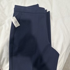 Gap size 6 Navy Blue High Rise Slim Boot Cut Dress Pants