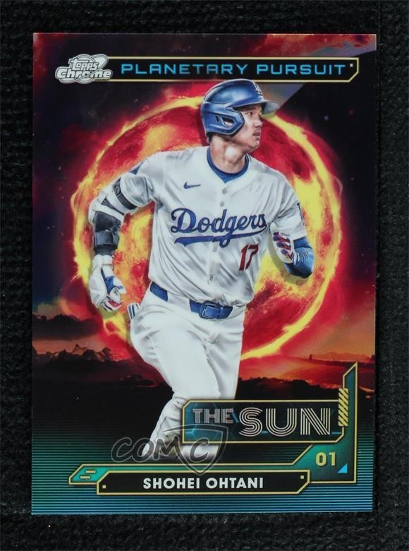 2024 Topps Cosmic Chrome Planetary Pursuit Sun Shohei Ohtani #PPS-8 1co7