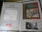 Schuco Jubiläums edition 1996 Mercedes Race Car No. 6 w Sealed Book Original Box