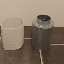 Aktivkohle-Filter Grow - ca. 23 cm x 16 cm - Bitte Beschreibung lesen