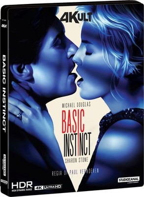 Blu-Ray 4K Uhd - Basic Instinct (Steelbook) (4K Ultra HD+ Blu-Ray HD) 1992 - EAG