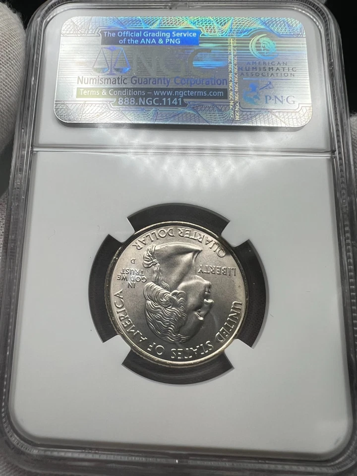 2008 D OKLAHOMA QUARTER NGC MS68 SMS PQ 2ND FINEST GRADE MAC - Image 2 of 3