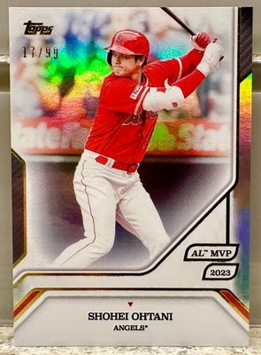 JERSEY NUMBER MATCH! 2025 Topps MVP Collection Shohei Ohtani 17/99! LA ANGELS!