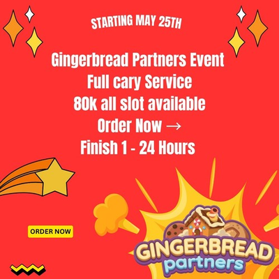 #ad Monopoly Gingerbread Partners Event GO Full Carry ⚡ Quick Finish delivery $3.49
