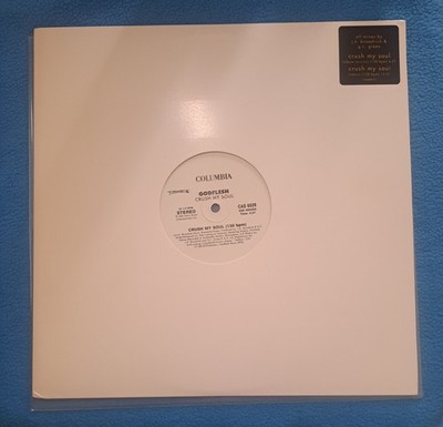 RARE Promo GODFLESH Earache Columbia 1994 Crush My Soul 12  Vinyl