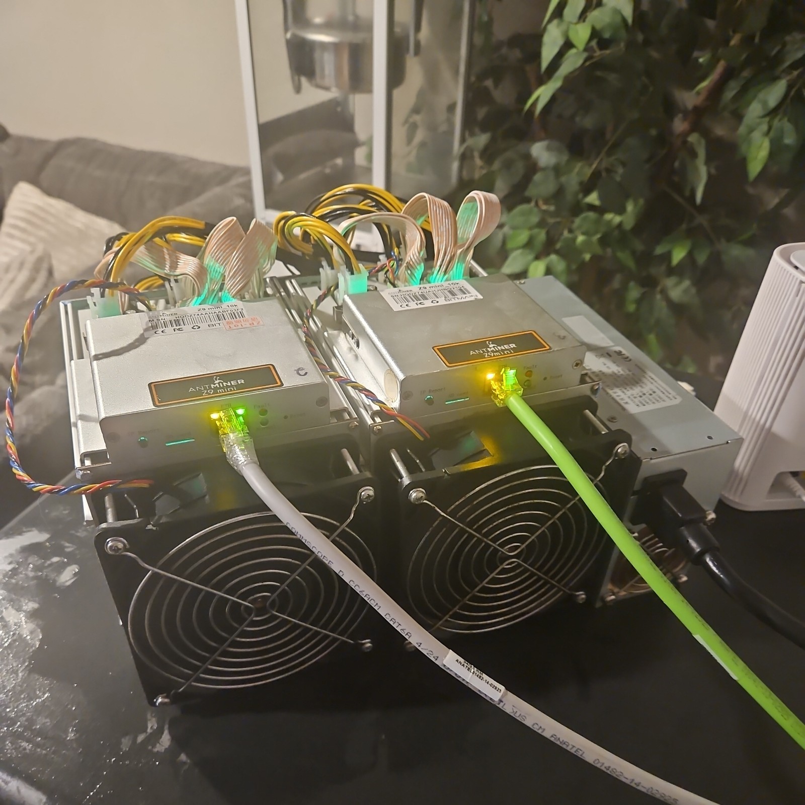 Bitmain antminer z9 mini zcash miner & Power