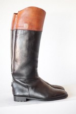Leather riding boots Jean Gaborit (regulatory riding boots) EU 42 / UK 81/2