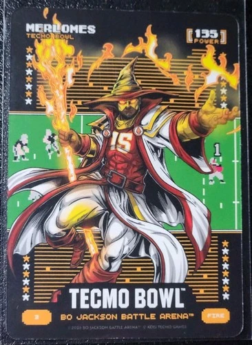 Bo Jackson Battle Arena Tecmo Bowl Merlomes Fire Base Patrick Mahomes II Chiefs