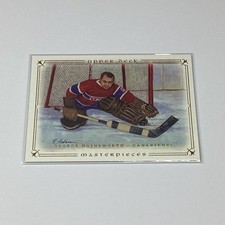 George Hainsworth Canadiens 2008-09 Masterpieces Upper Deck #30