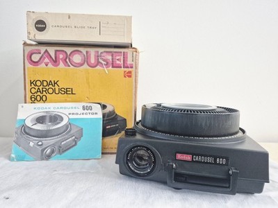 Professionally Rebuilt Kodak Carousel 600 Slide Projector Fully Functional 3475