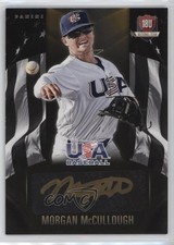 2015 Panini USA Baseball Black Gold Signatures 13/49 Morgan McCullough Auto 2oe