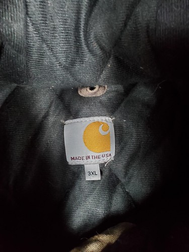Carhartt - Giacca mimetica Realtree foderata trapuntata USA J221 977 uomo 3LX - Foto 6 di 10