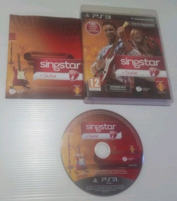 ps3 SINGSTAR GUITAR Game SOLUS REGION FREE PAL EXCLUSIVE Playstation 3 Music UK