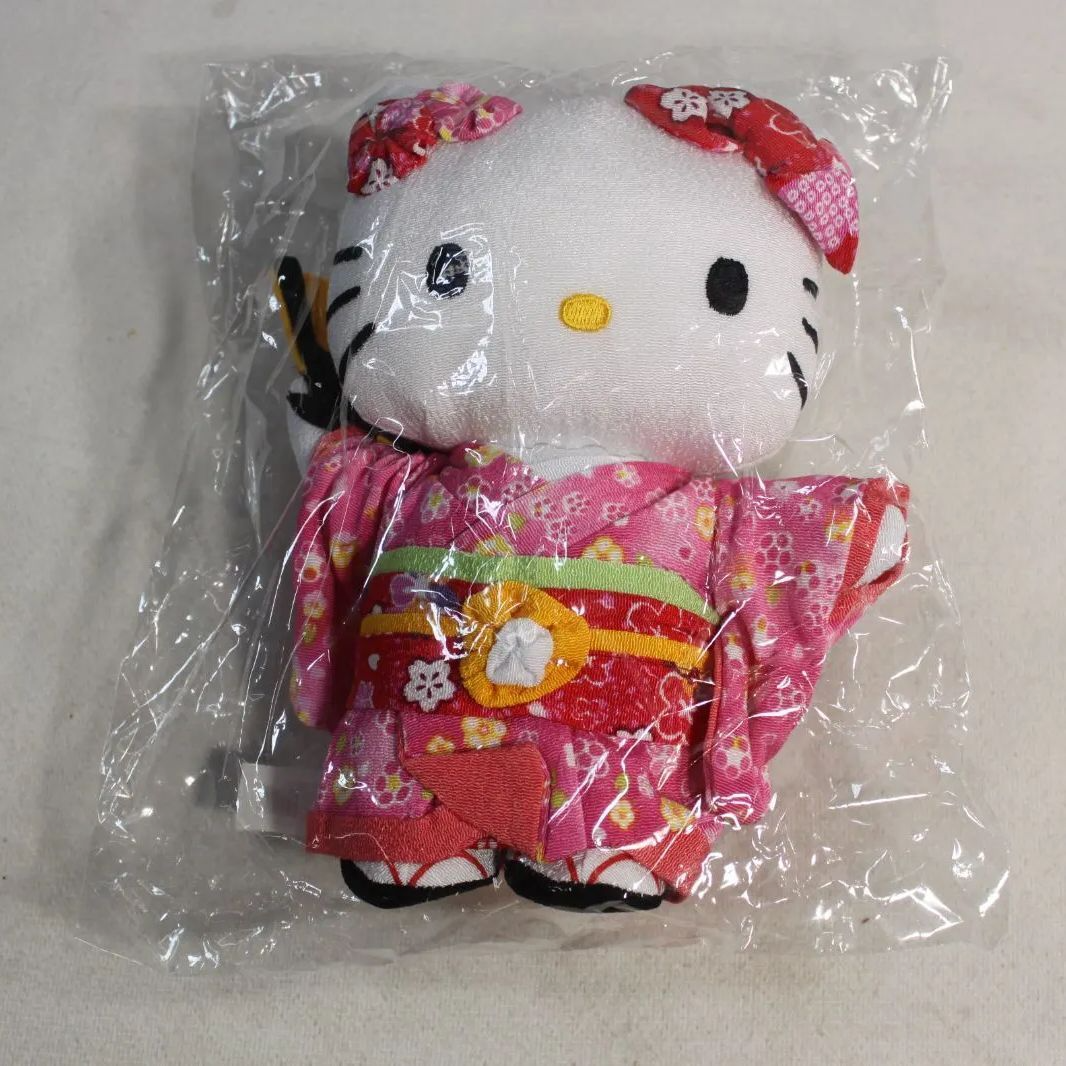 Sanrio Hello Kitty keychain Kimono Mascot Ht 4.7 Inc Japan