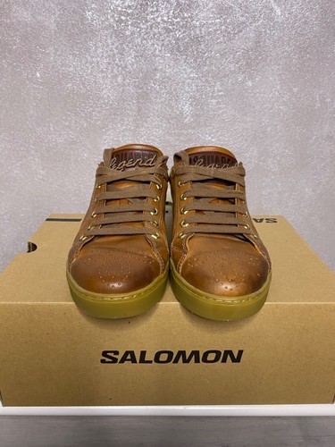 Dsquared2 Fur Lined Sneakers in Brown Leather Size 42 - Picture 3 of 8