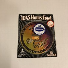 Vintage AOL 1045 hours free for 45 days CD Version 8.0