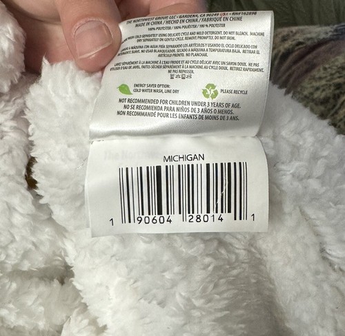 Michigan Wolverines NCAA Movement Silk Touch Throw Blanket Reversible Sherpa - Bild 3 von 3