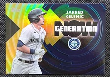 2022 Topps Jarred Kelenic Generation Now Gold Foil /75 #GN-27 MARINERS