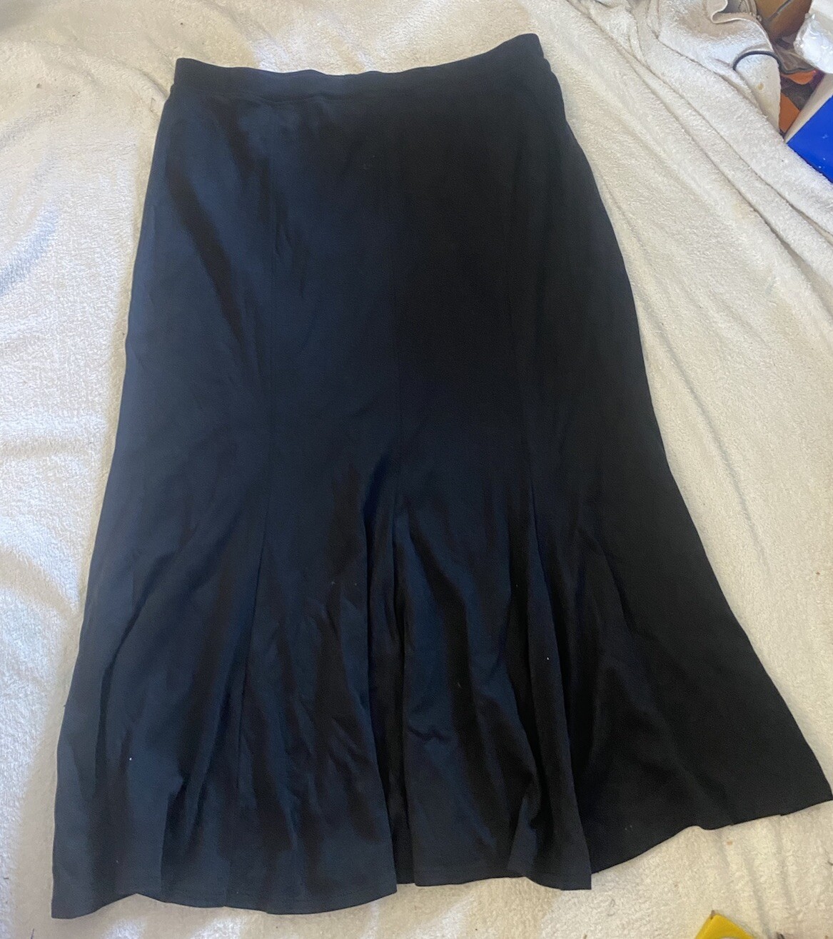 Peruvian Connection Pima Cotton Midi Pull On Skir… - image 1