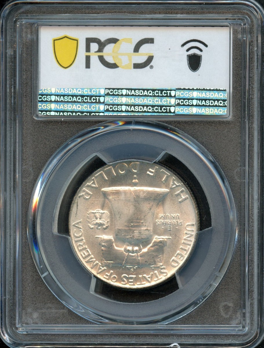 PCGS - Franklin Half Dollar - 50c - 1953 D - MS-65 - FBL - 86665