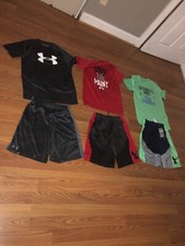 Under Armour Lots Boy  s Size YLG Top M Pants ReTails    200