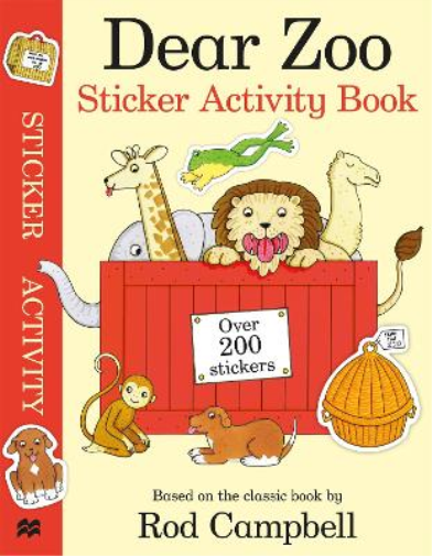 Rod Campbell Dear Zoo Sticker Activity Book (Tascabile)