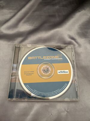 NEW BATTLEZONE 2 II PC Windows 98 Install Disc w/ Jewel Case - FREE SHIPPING