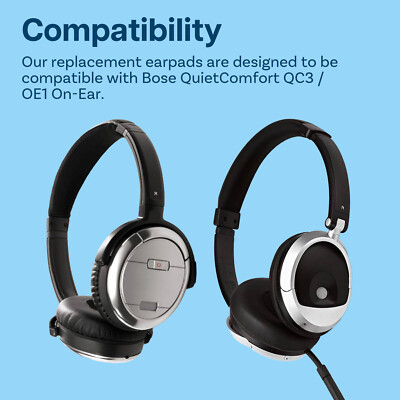 Cuscinetti Per Cuffie Bose QC3 OE/ON-EAR OE1 Cuscinetti Auricolari Audio Di Ricambio O Accessori - Foto 4