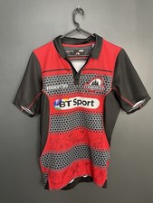 EDINBURGH RUGBY UNION SHIRT SIGNED JERSEY MACRON SIZE L ADULT