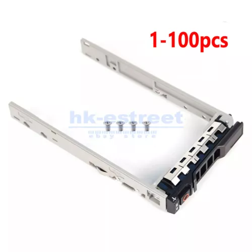 Lot 8FKXC 08FKXC 2.5" SAS Tray Caddy For Dell R510 R620 R630 R720 R720XD R730XD
